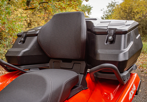 Pojemny i wytrzymały: skrzynia ATV Shark AX97 do Linhai